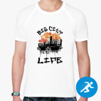 Мужская спортивная футболка