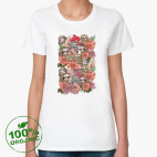 Женская футболка органик