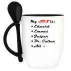 Кружка с ложкой