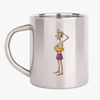 Кружка металлическая