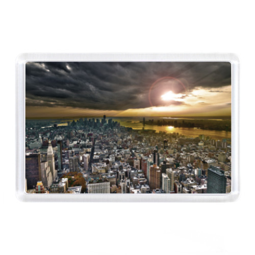 Магнит с принтом  NEW York