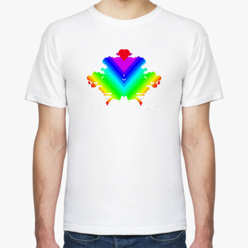 Футболка с принтом Тест Роршаха