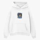 Толстовка худи оверсайз