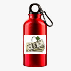 Металлическая бутылка 400 мл UV-DTF