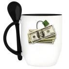 Кружка с ложкой