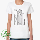 Женская футболка органик