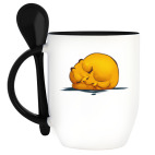 Кружка с ложкой