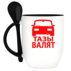 Кружка с ложкой