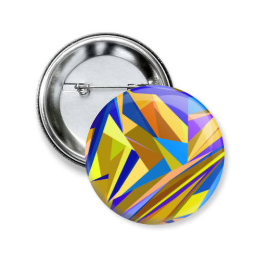 Значок 50мм с принтом Кандинский