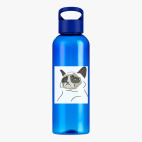 Прозрачная спортивная бутылка