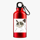 Металлическая бутылка 400 мл UV-DTF