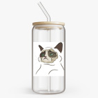 Банка с бамбуковой крышкой