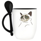 Кружка с ложкой