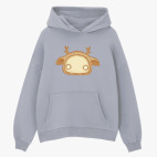 Толстовка худи оверсайз