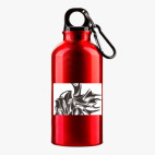 Металлическая бутылка 400 мл UV-DTF