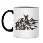 Кружка двухцветная