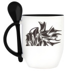 Кружка с ложкой