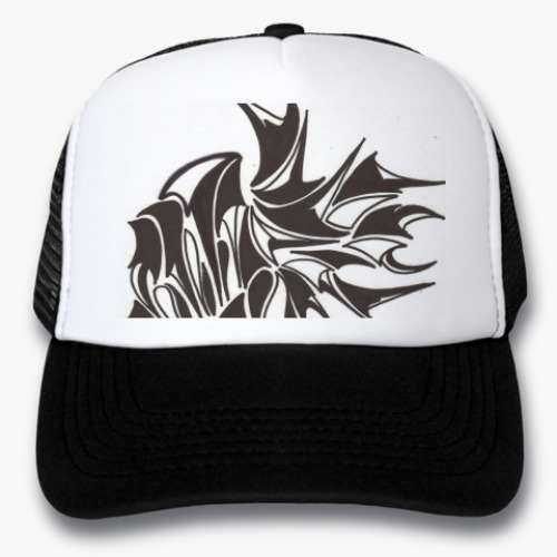 Кепка-тракер с принтом "Кристаллы"