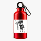 Металлическая бутылка 400 мл UV-DTF