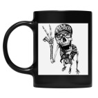 Кружка цветная UV-DTF