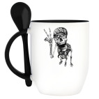 Кружка с ложкой