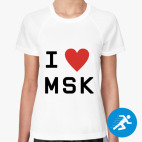 Женская спортивная футболка