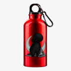 Металлическая бутылка 400 мл UV-DTF