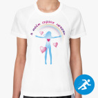 Женская спортивная футболка