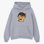 Толстовка худи оверсайз