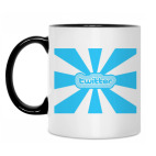 Кружка двухцветная