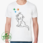 Мужская футболка органик