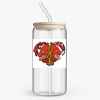 Банка с бамбуковой крышкой