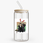 Банка с бамбуковой крышкой