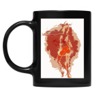 Кружка цветная UV-DTF