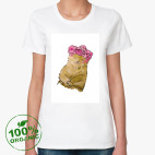 Женская футболка органик