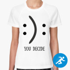 Женская спортивная футболка