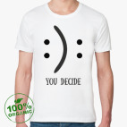 Мужская футболка органик