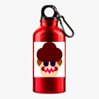 Металлическая бутылка 400 мл UV-DTF