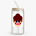 Банка с бамбуковой крышкой