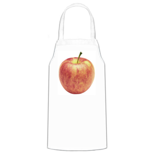 Фартук с принтом яблоко