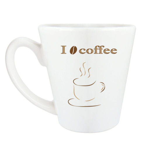 Чашка Латте Я люблю кофе