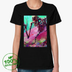 Женская футболка органик