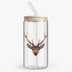 Банка с бамбуковой крышкой