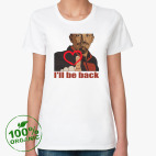 Женская футболка органик