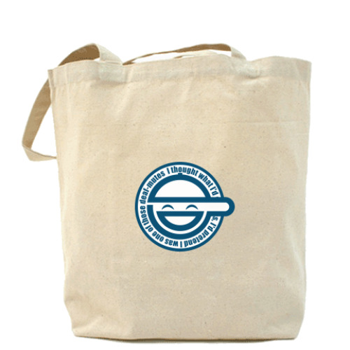 Сумка шоппер с принтом Холщовая сумка Gits