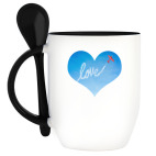 Кружка с ложкой