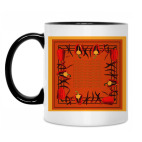 Кружка двухцветная