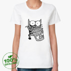 Женская футболка органик