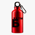 Металлическая бутылка 400 мл UV-DTF