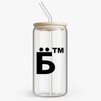 Банка с бамбуковой крышкой